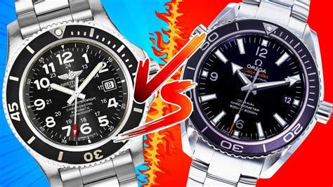 breitling superocean vs omega|breitling superocean 42 bracelet.